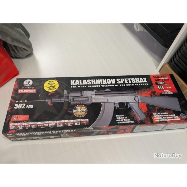 Kalashnikov AK47 SPETSNAZ BETA - Rplique airsoft black/silver