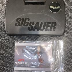 mallette d'origine sig sauer 1911