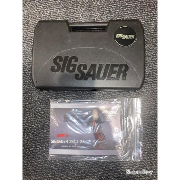 mallette d'origine sig sauer 1911