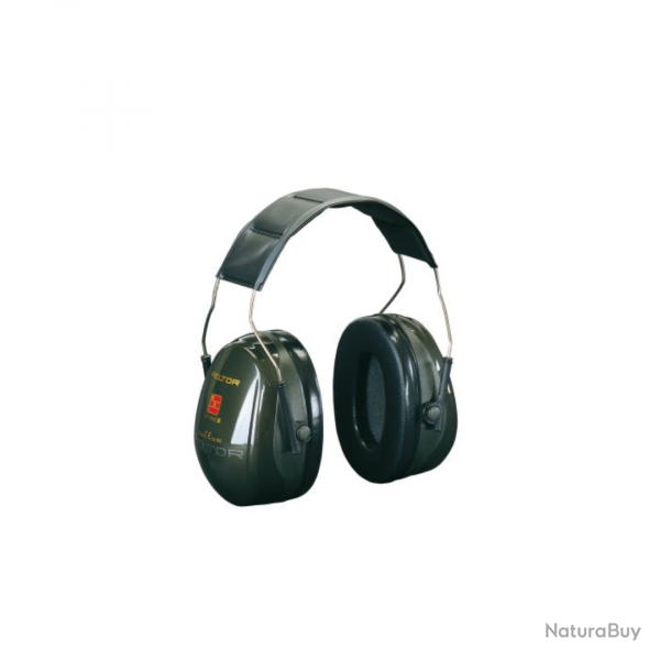 Casque optime II repliable Vert - Peltor