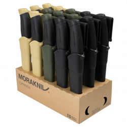 Couteau Companion Lame 104mm Manche Caoutchouc - MORAKNIV Désert