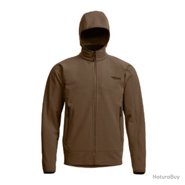 Veste à capuche polaire Alpha Cattail brown - SITKA XXL