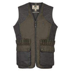 Gilet de chasse tradition brodé - PERCUSSION M