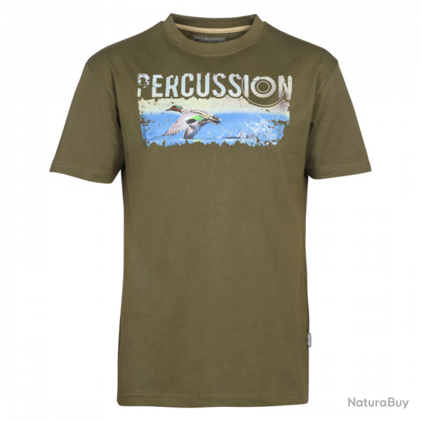 T-Shirt sarcelle - Percussion M