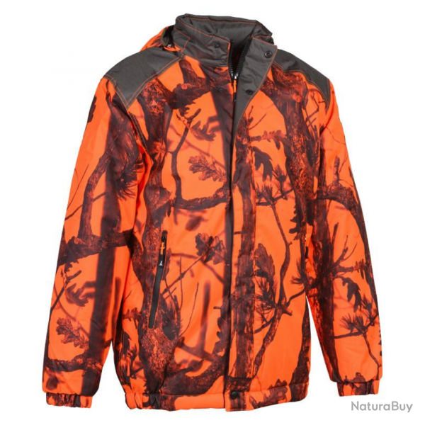 Veste coupe-vent chaud Ghostcamo wet orange - PERCUSSION S