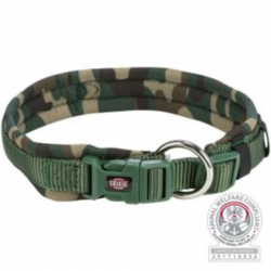 Collier pour chien avec doublure néoprène camouflage - TRIXIE L/XL