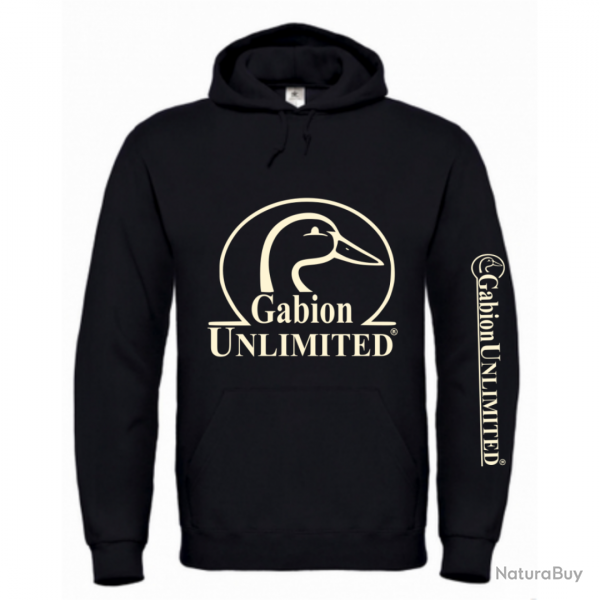 Sweat noir - GABION UNLIMITED L