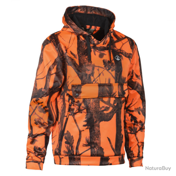 Sweat  capuche ghostcamo fluo - PERCUSSION M