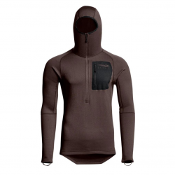 SWEAT A CAPUCHE HEAVYWEIGHT EARTH - SITKA XL
