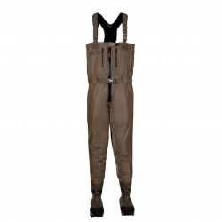 Wader respirant non isolé zip central Aspire Catalyst-Z MARSH BROWN - BANDED 44 EU / 10 US