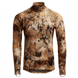 Tee-shirt de chasse Technique Core midweight Zip-T Optifade Marsh - SITKA M