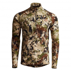 Tee-shirt de chasse Core Merino lightweight Half-Zip Optifade SUBALPINE- SITKA XL