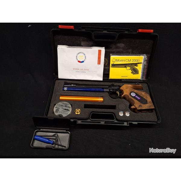 Pistolet Morini CM 200 EI, Cal. 4,5mm - 1€ sans prix de réserve !!