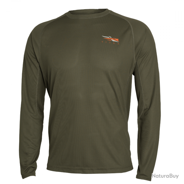 Tee-shirt de chasse Core Lightweight Crew LS Pyrite - SITKA L