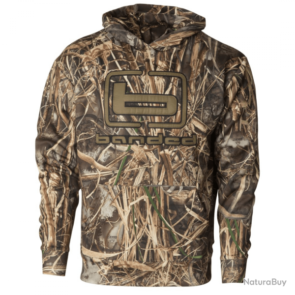 Sweat  capuche de chasse camo Max7 - BANDED XXL