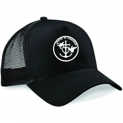 Casquette en maille noire - CEC