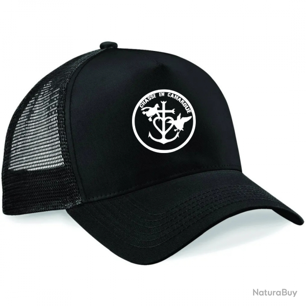 Casquette en maille noire - CEC