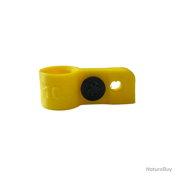 Bague d'attache souple pour appelant canard mignon, cane court cri diamtre 10,5mm avec fixation Jau