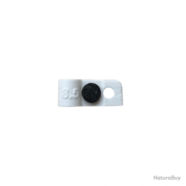 Bague d'attache souple pour appelant canard siffleur, souchet, morillon, foulque diamètre 8,5mm avec