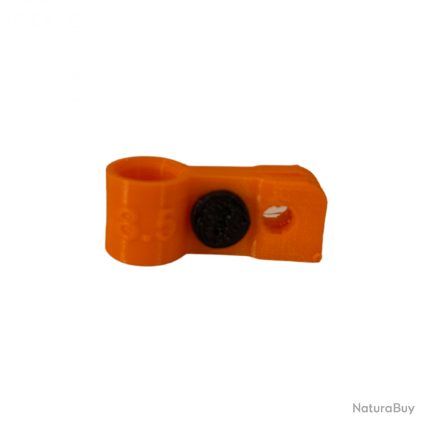 Bague d'attache souple pour appelant canard siffleur, souchet, morillon, foulque diamètre 8,5mm avec