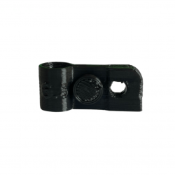 Bague d'attache souple pour appelant sarcelle pure diamètre 6.5mm avec fixation Noir