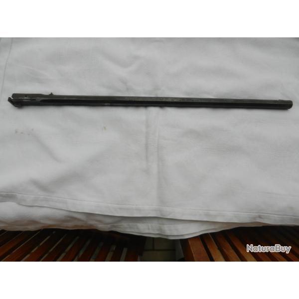 canon octogonale pour petite carabine ancienne
