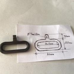 VENDU PAR LE-CUIRASSIER GRENADIÈRE BATTANT À VISSER SUR ANNEAU FUSILS MILITAIRES