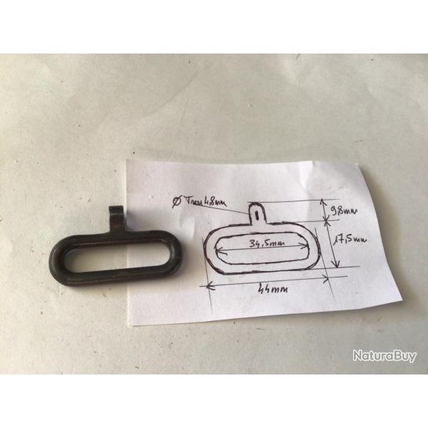 VENDU PAR LE-CUIRASSIER GRENADIRE BATTANT  VISSER SUR ANNEAU FUSILS MILITAIRES