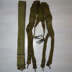 Brelage US Modèle 44 et ceinturon US Modèle 36