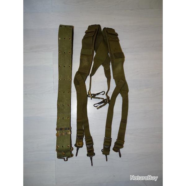 Brelage US Modèle 44 et ceinturon US Modèle 36