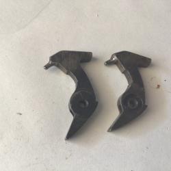 VENDU PAR LE-CUIRASSIER N°2 PAIRE DE CHIENS FUSIL VERNEY CARRON PIONNIER CAL 12