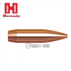 4000 Ogives HORNADY Cal 22 75gr Bthp Match Cannelure