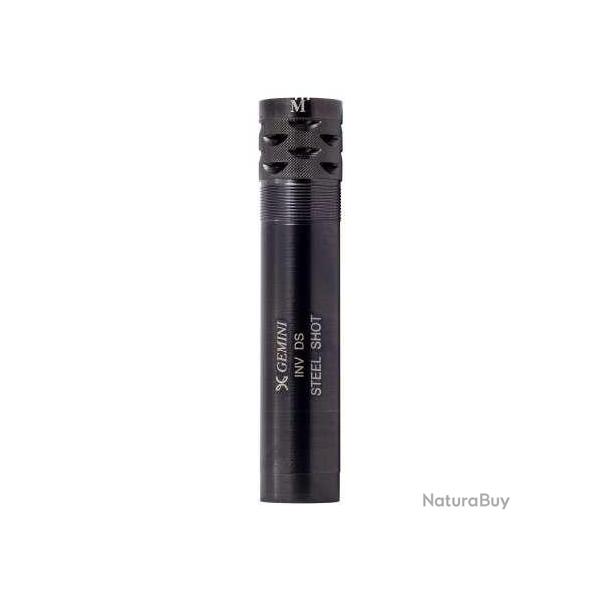 Choke INVECTOR DS 12ga Ported + 20 mm Gemini LM 0.38 Billes d'acier