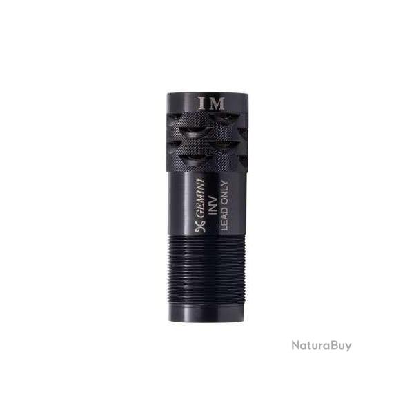 Choke INVECTOR 12ga Ported +20 mm Gemini M *** 1/2 0.51 Billes d'acier