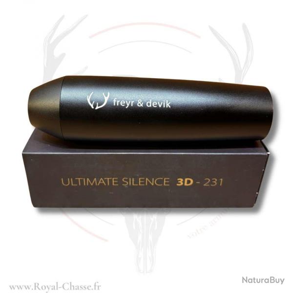 Modrateur de son Ultimate Silence 3D 231 Freyr & Devik M13x1 7.85 mm .30 / .308 Win, .30-06, .300Wi
