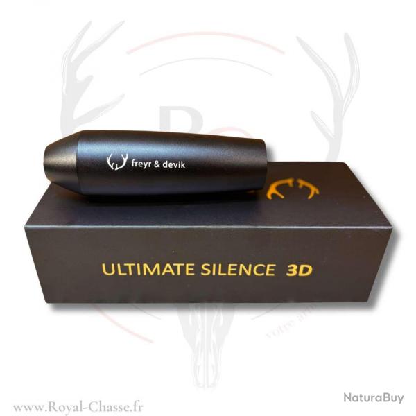 Modrateur de son Ultimate Silence 3D 131 Freyr & Devik M14x1 7.85 mm .30 / .308 Win, .30-06, .300Wi