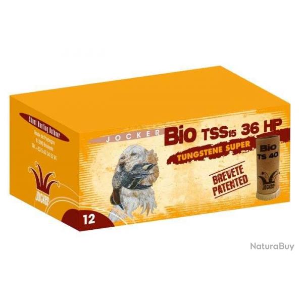 Cartouches "BIO TSS 15 HP" 36Gr Bourre Bio - Cal 12/76 Jocker 07