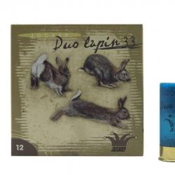 Cartouches "Duo Lapin" 33Gr Bourre piston - Cal 12/70 Jocker 6/5/8