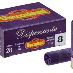 Cartouches "Dispersante" 21Gr BJ - Cal 28/70 Vouzelaud 08