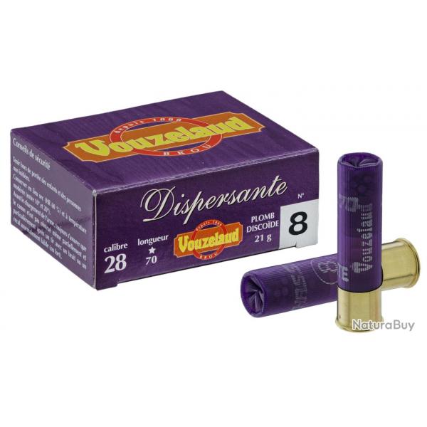 Cartouches "Dispersante" 21Gr BJ - Cal 28/70 Vouzelaud 08