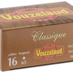 Cartouches "Classique petit culot" 28Gr BJ - Cal 16/65 Vouzelaud 08