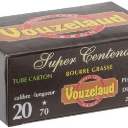 Cartouches "Super Centenaire" 26Gr BG - Cal 20/70 Vouzelaud 09