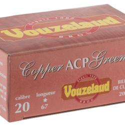Cartouches "Copper ACP Greenwad" 20Gr BJ - Cal 20/67 Vouzelaud 04