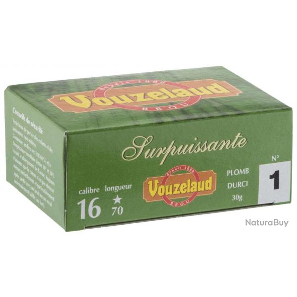 Cartouches "Surpuissante" 30Gr BJ - Cal 16/70 Vouzelaud 07
