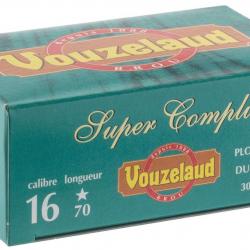 Cartouches "Super Complice" 30Gr BJ - Cal 16/70 Vouzelaud 06