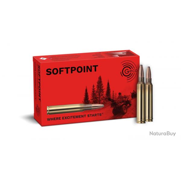 20 balles SOFTPOINT 7X64 165GRS GECO