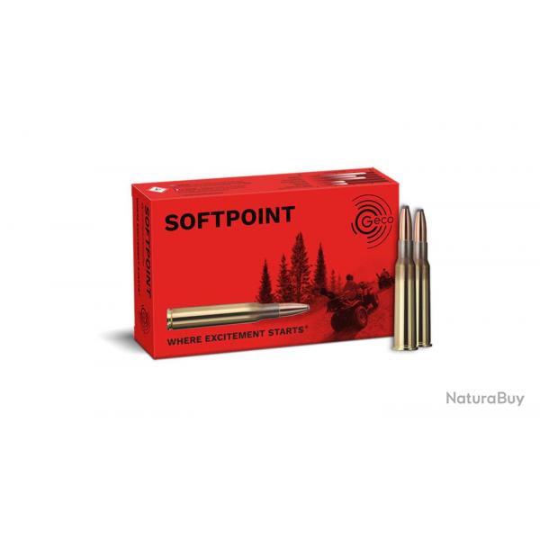 20 balles SOFTPOINT Cal. 7X57 R 165 GRS GECO