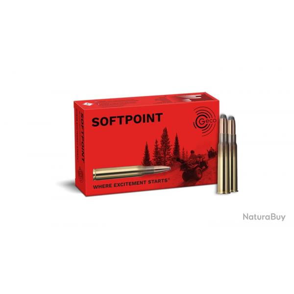 20 balles SOFTPOINT 8X57 JRS 185GRS GECO