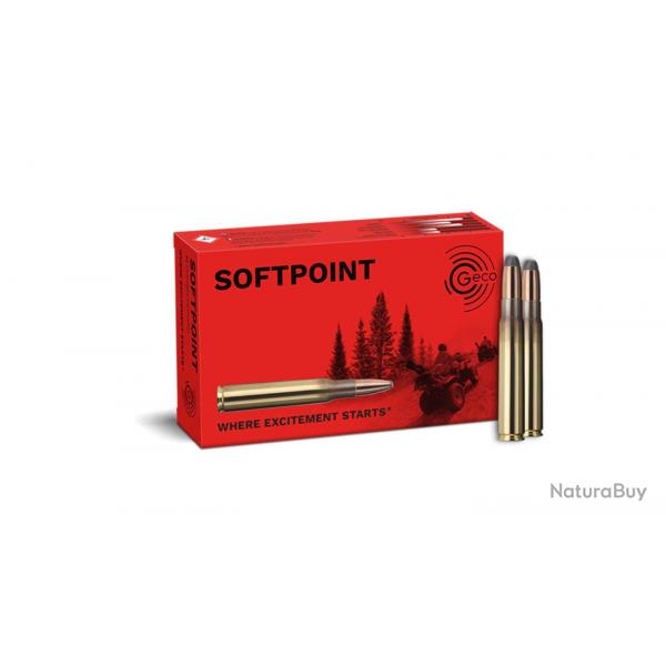 20 balles SOFTPOINT Cal. 9.3X62 255 GRS GECO
