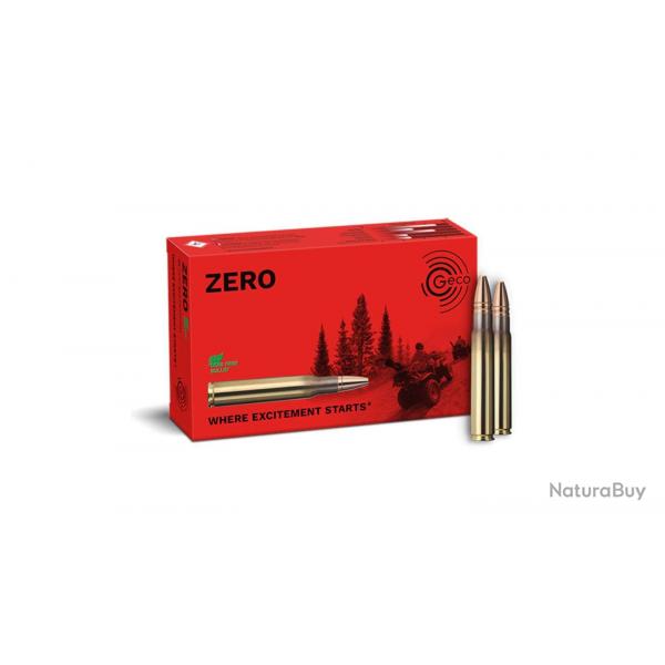 20 balles ZERO 9.3X62 184GRS GECO